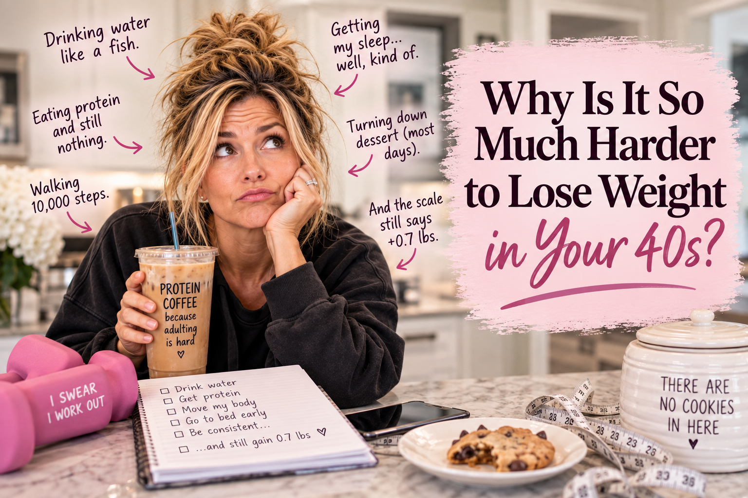 Why Is It So Much Harder to Lose Weight in Your 40s?